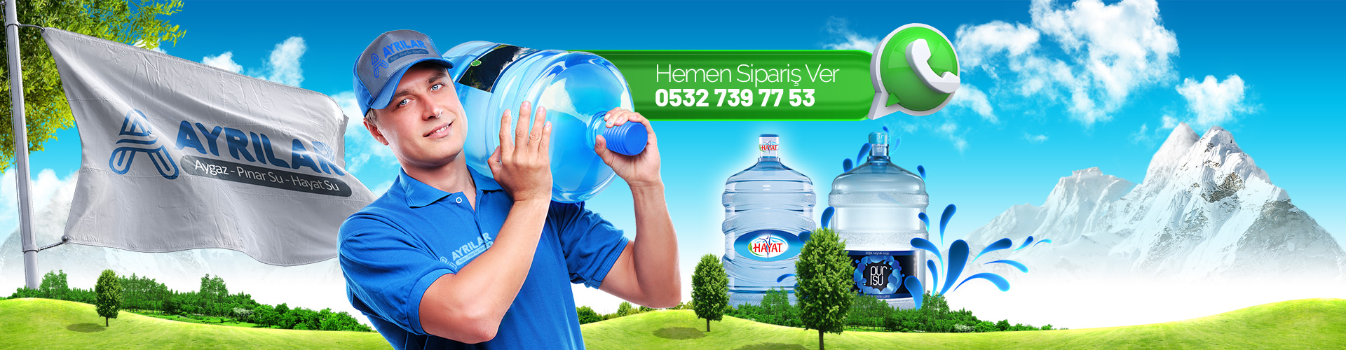 Aygaz Mersin Ayrılar Ltd. Şti. Aygaz Mogaz Tüpgaz, Damacana Su